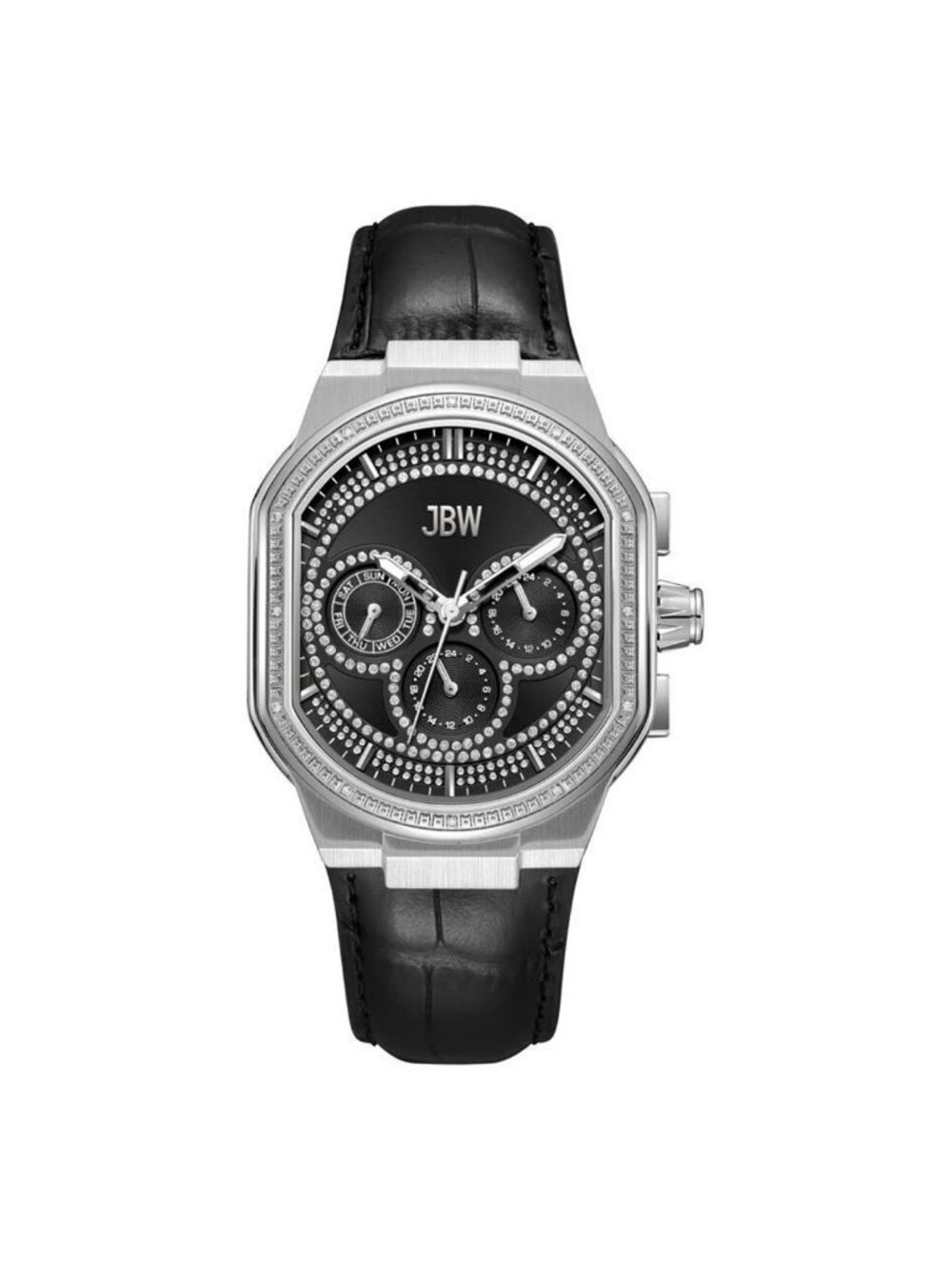 NWT JBW Orion Collection Automatic Black Dial Men's Watch